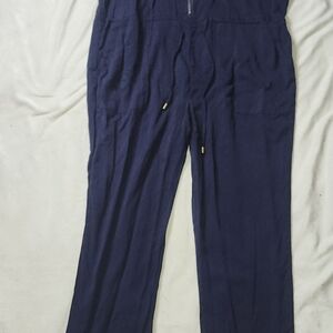Navy Blue Women's Jumpsuit
